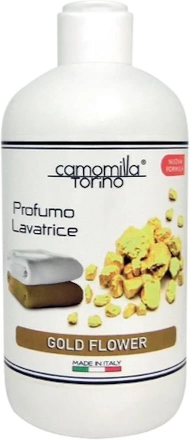PROFUMO LAVATRICE GOLD FLOWER 500 ML CAMOMILLA TORINO LINEA PREZIOSA