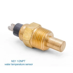21mm 1/2 NPT Generator Water Temperature Sensor Diesel Engine Screw Sensor Plug - Picture 1 of 3