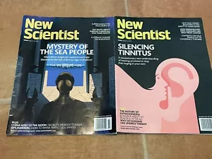 New Scientist April 20 May 11 2024 LOT x 2 Magazines Tinnitus Sea People - Foto 1 di 3