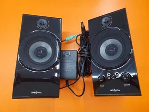 ⭐️⭐️⭐️⭐️⭐️ Black Insignia Stereo Computer Speakers NS-PCS40 - Picture 1 of 5
