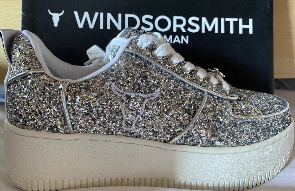 scarpe donna sportive Windsorsmith Nuove N 39 - Immagine 1 di 4