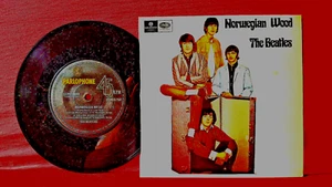 Beatles "Norwegian Wood / trunk cover" rare Australian EP, NM 1979 press - Picture 1 of 2