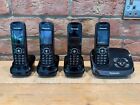 Panasonic Digital Cordless Answering System with 4 Handsets