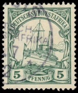 GERMAN SOUTHWEST AFRICA 27 - Kaiser's Yacht "Hohenzollern" (pb39337) - Picture 1 of 1