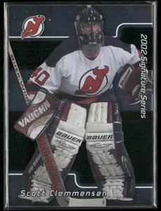 2001-02 In the Game Be A Player Signature Series - #216 Scott Clemmensen (RC) - Picture 1 of 2