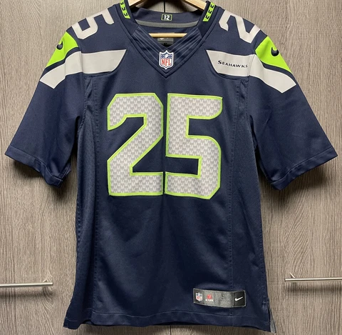 Seattle Seahawks Richard Sherman Jersey Nike Men’s Small Stitched On-Field NFL Cover