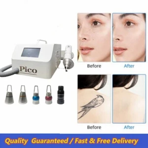 Portable Picosecond Q Switch Nd Yag Laser Tattoo /Spot/Eyebrow Removal Machine - Picture 1 of 21