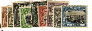 Mozambique Company #1108-9, 110-115, 120 MH - Picture 1 of 1