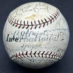 1930 Babe Ruth Signed Baseball JSA LOA Buffalo Bisons New York Yankees ONL HOF - Picture 1 of 10