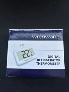 Wireless Digital Thermometer W/Magnet Hook for Refrigerator Freezer Fridge - Picture 1 of 3