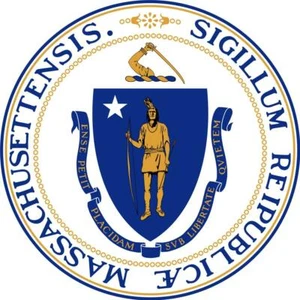 STATE OF MASSACHUSETTS SIEGEL GLÄNZEND POSTER BILD BANNER DRUCK FOTO 7958 - Bild 1 von 1