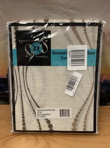 Exclusive Fabrics One Pole Pocket With Back Tabs 50x96π« - Picture 1 of 3