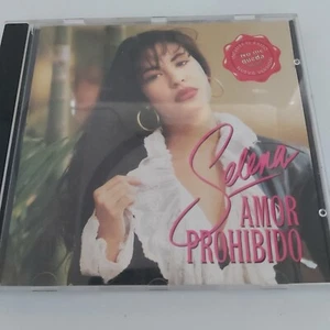 Selena Amor Prohibido Latin Music Audio CD Case in Good Condition - Picture 1 of 3