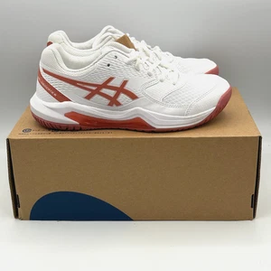 Asics Gel-Dedicate 8 Damenschuhe Größe 6,5 weiß heller Granat 1042A237 100 - Bild 1 von 10