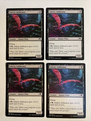 4x Mtg Kamigawa Neon Dynasty Inkrise Infiltrator NM/M Magic The Gathering - Bild 1 von 2