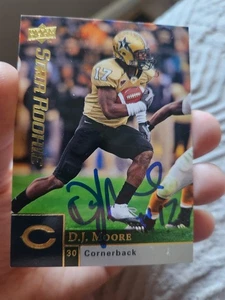 2009 Upper Deck autograph #214 D.J. Moore RC Vanderbilt Commodores Chicago Bears - Picture 1 of 4
