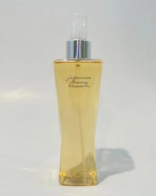 Garrafa quadrada rara japonesa Bath & Body Works flor de cerejeira fragrância névoa 8 oz - Imagem 1 de 3
