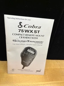Cobra 75 WX ST CB-Funkgerät Handbuch 1997 - Bild 1 von 3