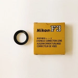 Nikon +3.0 EYEPIECE CORRECTION LENS for Nikon F3 in Box diopter 19mm lens - Picture 1 of 10