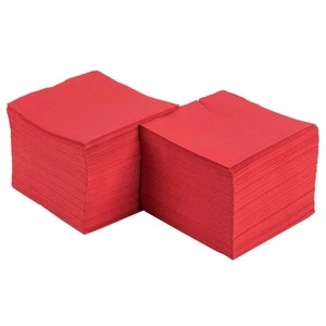 2 Ply Red Beverage Napkin.1000ct - Picture 1 of 4