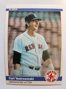 1984 FLEER CARL YASTRZEMSKI #412 NM - Picture 1 of 1