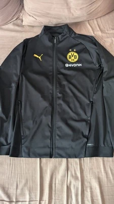BVB Borussia Dortmund Windbreaker Jacke Gr L Puma sehr guter Zustand - Bild 1 von 4