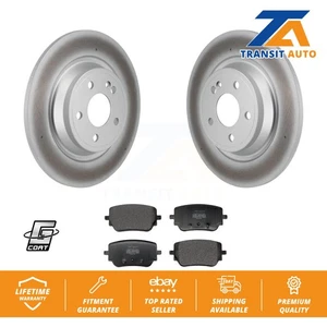 Coat Brake Rotors Semi-Metallic Pad Rear Kit For Mercedes-Benz GLB250 GLA250 EQB - Picture 1 of 11