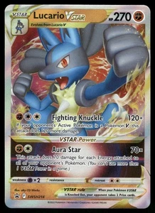Lucario VSTAR #SWSH214 Pokemon SWSH: Sword & Shield Promo Cards - Picture 1 of 2