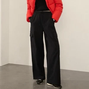 Pantalone cargo Athleta Promenade nero taglia XS nuovo con etichetta - Foto 1 di 9
