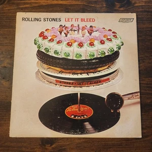Rolling Stones Let It Bleed 1969 Orig. 1st Press Vinyl London Records NPS-4 EX - Imagen 1 de 16