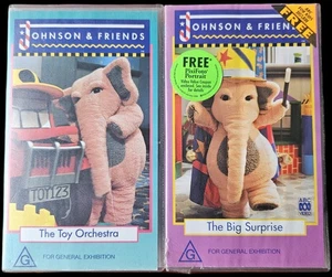 Johnson & Friends The Toy Orchestra The Big Surprise VHS PAL *Free Fast Despatch - Picture 1 of 8