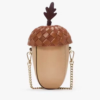 Kate Spade KL918 3d Acorn Crossbody NWT Brown - Image 1 of 4