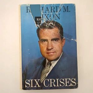 Six Crises Political Memoir Cold War Hardcover Book Richard Nixon 1962 - Bild 1 von 24
