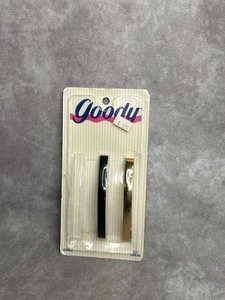 Goody Stay Tight Clasp Barrettes 3-3/8" Confezione da 3 #3906 1993 USA NOS Manca 1 - Foto 1 di 6