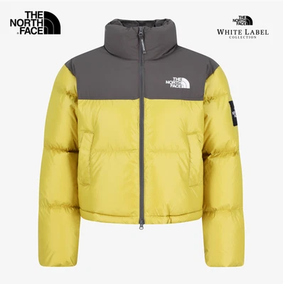 The North Face Korea W'S NOVELTY NUPTSE DOWN MUSTARD JACKET (RDS) ASIAN FIT - Image 1 of 4