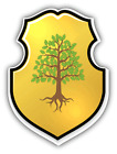 Tree Polish Escutcheon Heraldic Car Bumper Sticker Decal