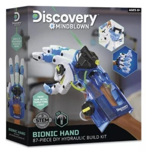 Neu Discover mindblown MINT bionische Hand 87-teiliges hydraulisches Baukasten zum Selbermachen Alter 8+ - Bild 1 von 10