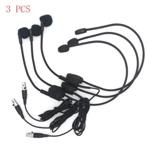 3 pcs Black Headset Head mini Microphone For AKG Samson Wireless system - Picture 1 of 5