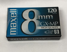 Bande vidéo caméscope MAXELL 8 mm GX-MP 8 mm 120 haute qualité, neuve et scellée