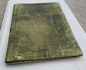 Antique Japanese  woodblock print book