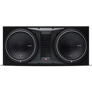Rockford Fosgate Punch P1-2X12 Dual P1 12" Loaded Subwoofer Enclosure Ported - Picture 1 of 4