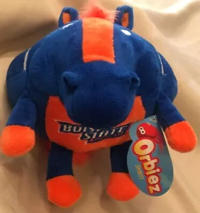 NWT Orbiez Sports Boise State Broncos Plush Toy 9" Ball College Football Horse - Picture 1 of 5