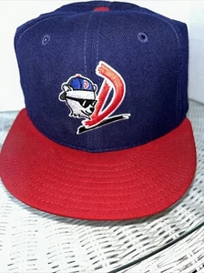 Vintage Daytona Cubs New Era 5950 Fitted Hat 7 1/4 MILB Minors - Picture 1 of 8