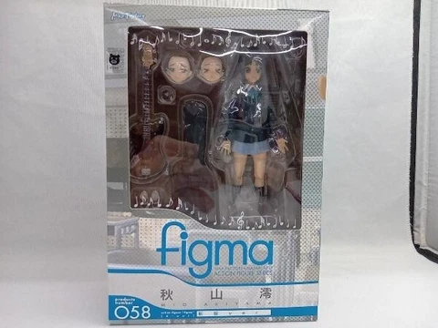 Figma K-ON! Mio Akiyama School Uniform ver. 058 Action Figure Max Factory Used Cover