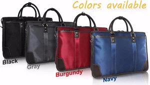 Unisex Business Portfolio Maletín Hombro Bolso Mensajero Bolso de Mano - Imagen 1 de 30