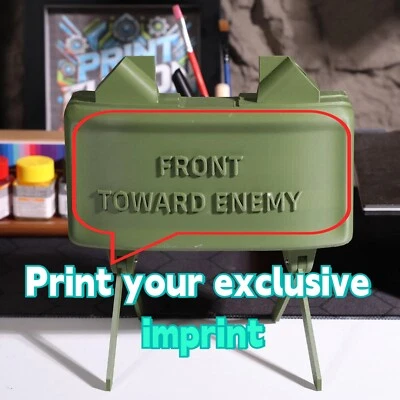 Altavoz Bluetooth M18A1 Claymore Mine - Regalo Militar Único, Decoración Impresión 3D Foto 1 de 4