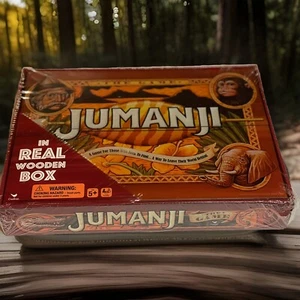 Cardinal Jumanji In Wooden Box- Classic Scary Adventure Family Board Game 2020 - Picture 1 of 2