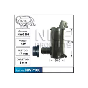 Nice Rear Windscreen Washer Pump For Toyota KR42R Townace 1998-2005 - Picture 1 of 1