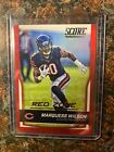 Marquess Wilson 2016 Score Red Zone #60 Serial #'D 31/35 Bears
