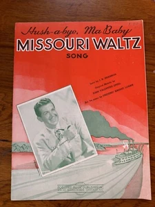 Hush A Bye My Baby Missouri Waltz Song Shannon/Eppel 1943 Noten - Bild 1 von 3